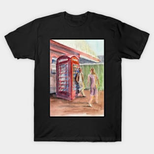 By the Station Phone T-Shirt